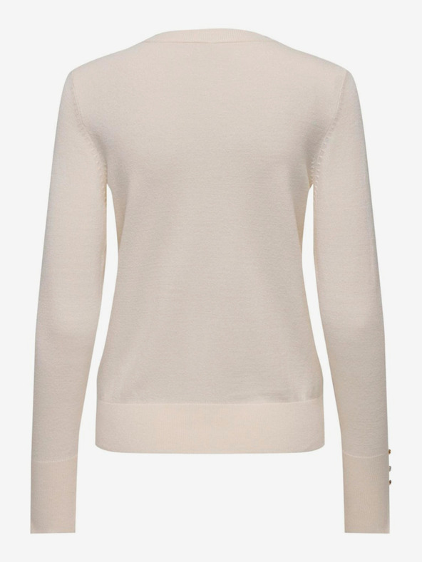 Jacqueline de Yong Bež ženski džemper JDY Malou