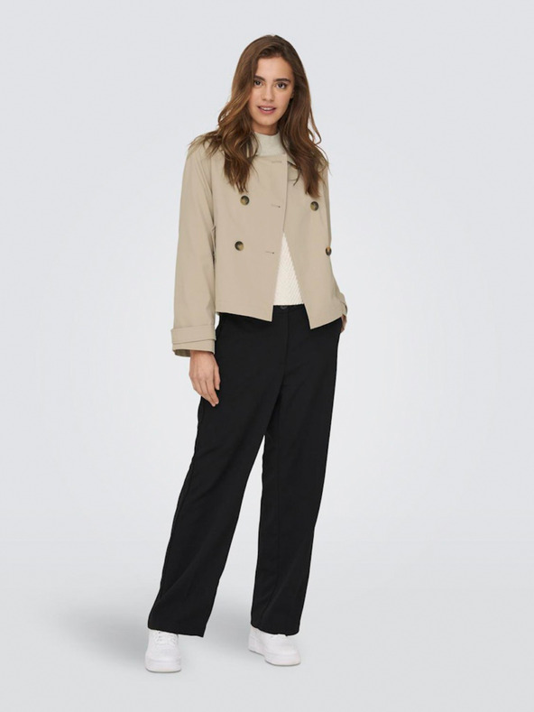 ONLY Bež ženski kratki baloner ONLY April