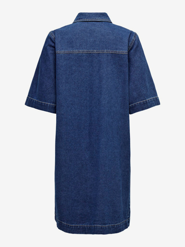 ONLY Mornarsko plava ONLY Belle traper košulja haljina za žene