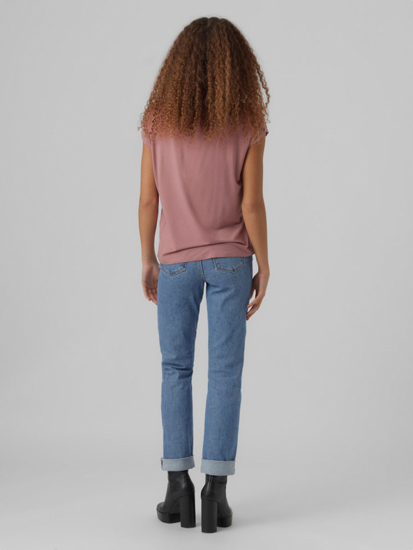 Vero Moda Vero Moda Ava roza ženska majica
