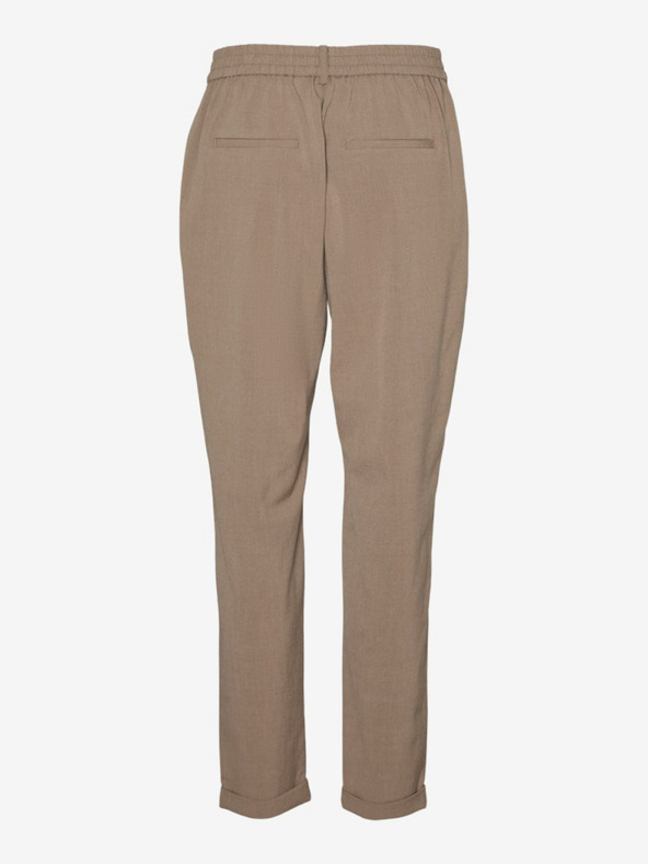 Vero Moda Ženske smeđe hlače Vero Moda Maya