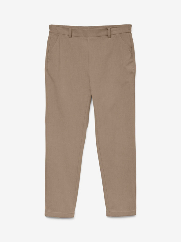 Vero Moda Ženske smeđe hlače Vero Moda Maya