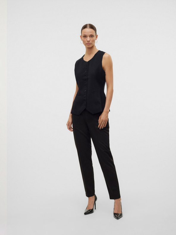 Vero Moda Crne ženske hlače Vero Moda Nila