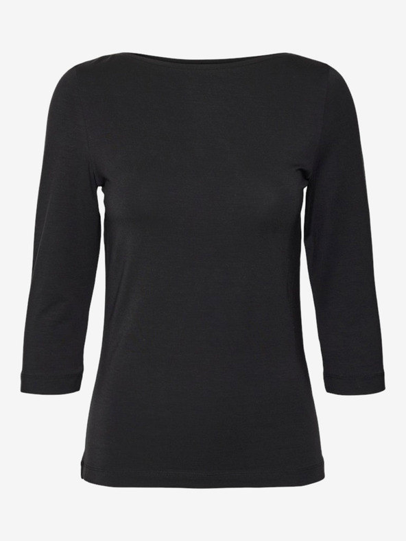 AWARE by VERO MODA Crna ženska majica AWARE by VERO MODA Fiona