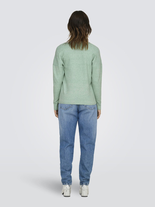 ONLY Zeleni ženski džemper ONLY Rica