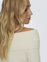 ONLY Krem ženski pulover ONLY Katia