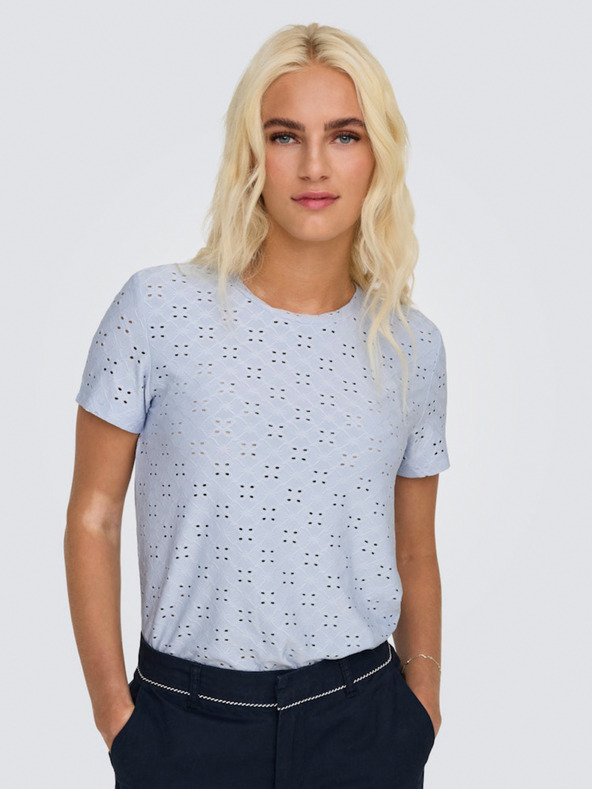 Jacqueline de Yong Svijetloplava ženska majica JDY