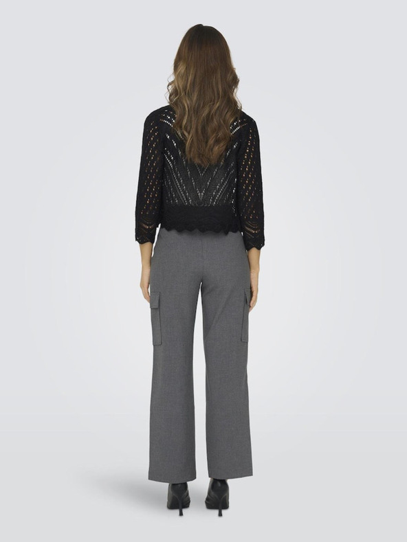 Jacqueline de Yong Crni ženski kardigan JDY