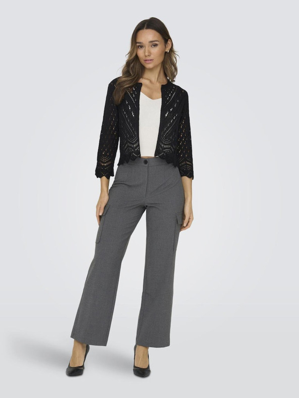 Jacqueline de Yong Crni ženski kardigan JDY