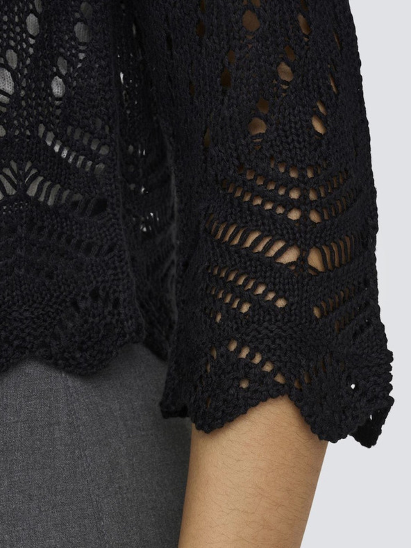 Jacqueline de Yong Crni ženski kardigan JDY