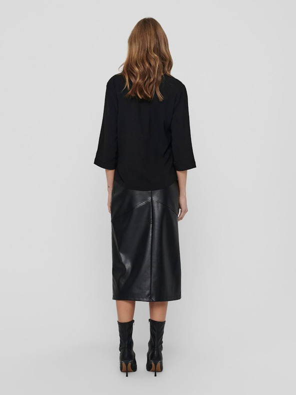 Jacqueline de Yong Crna ženska bluza JDY Lion