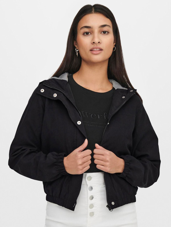 Jacqueline de Yong Ženska crna jakna JDY Hazen