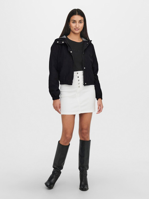 Jacqueline de Yong Ženska crna jakna JDY Hazen