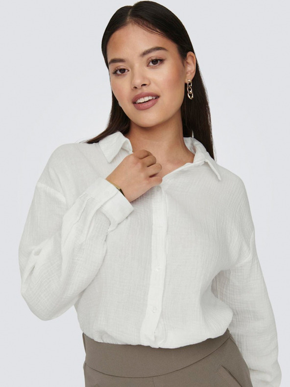 Jacqueline de Yong Bijela ženska košulja JDY