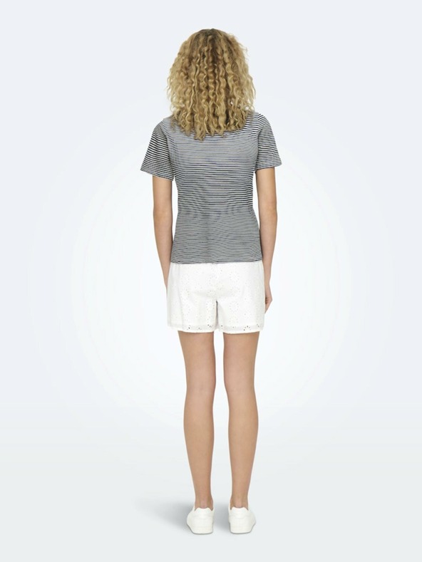 Jacqueline de Yong Bijelo-plava ženska majica na pruge JDY Pisa