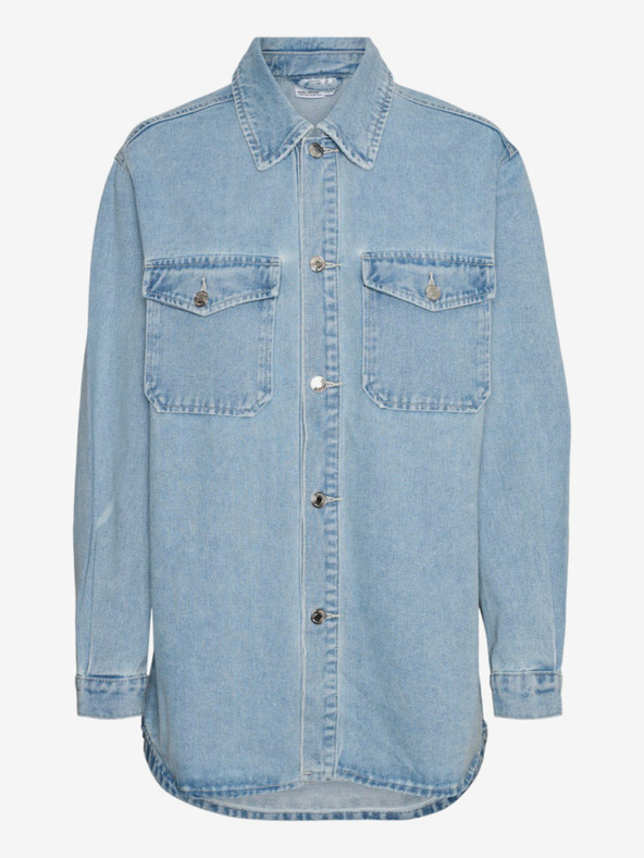 Vero Moda Svijetloplava ženska traper košulja Vero Moda Naya