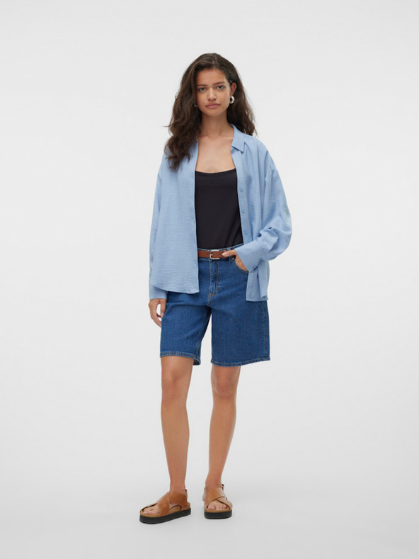Vero Moda Svijetloplava ženska košulja Vero Moda Melaney