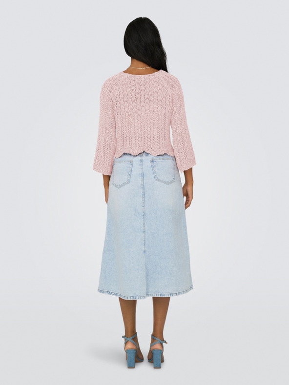 ONLY Svijetlo roza ženska vesta ONLY Nola