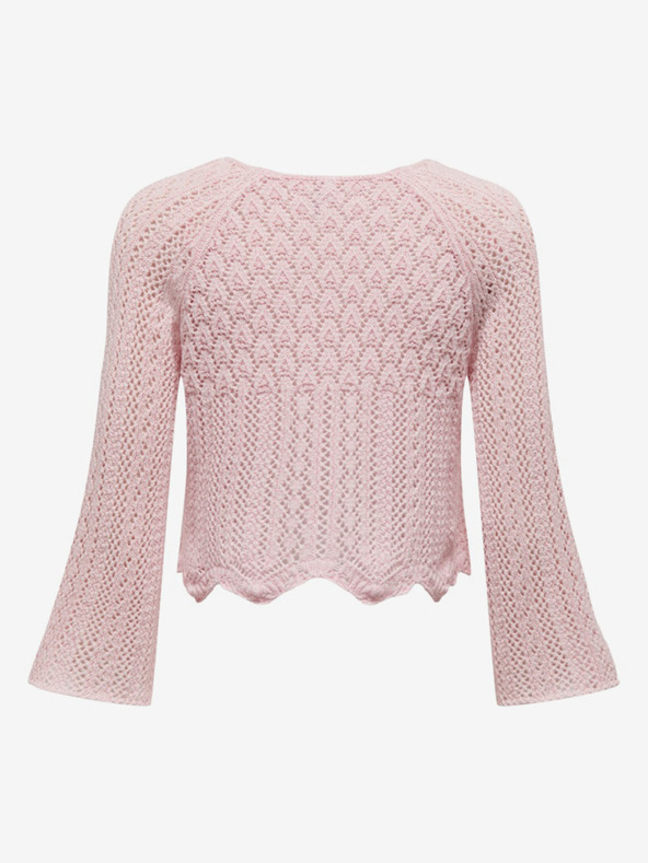 ONLY Svijetlo roza ženska vesta ONLY Nola