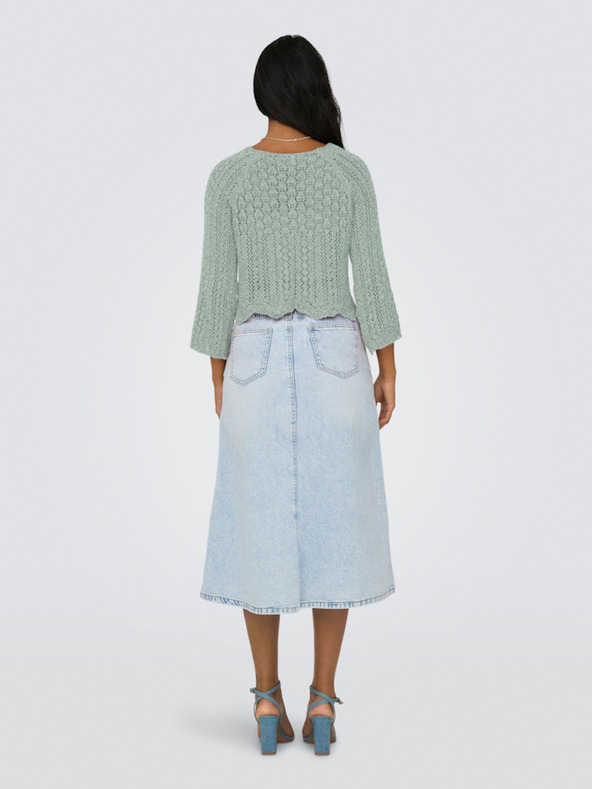 ONLY Zeleni ženski džemper ONLY Nola