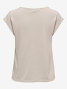 ONLY Bež ženska majica SAMO GRATIS