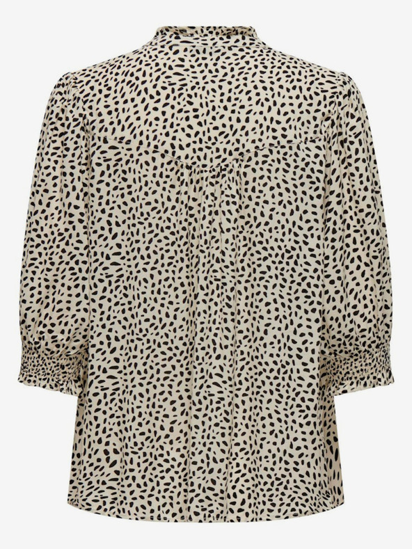 ONLY Crna i krem ​​ženska ONLY Raya bluza s uzorkom