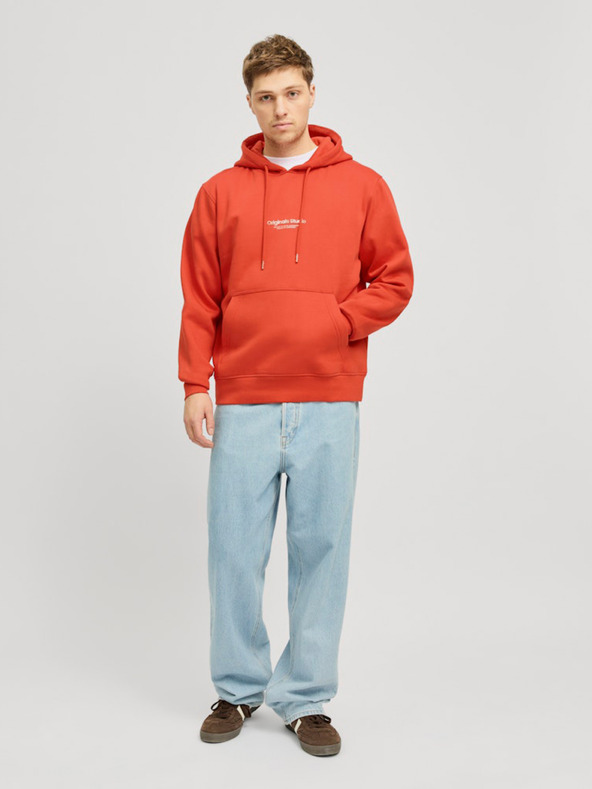 Jack & Jones Orange Jack & Jones Vesterbro muška majica s kapuljačom