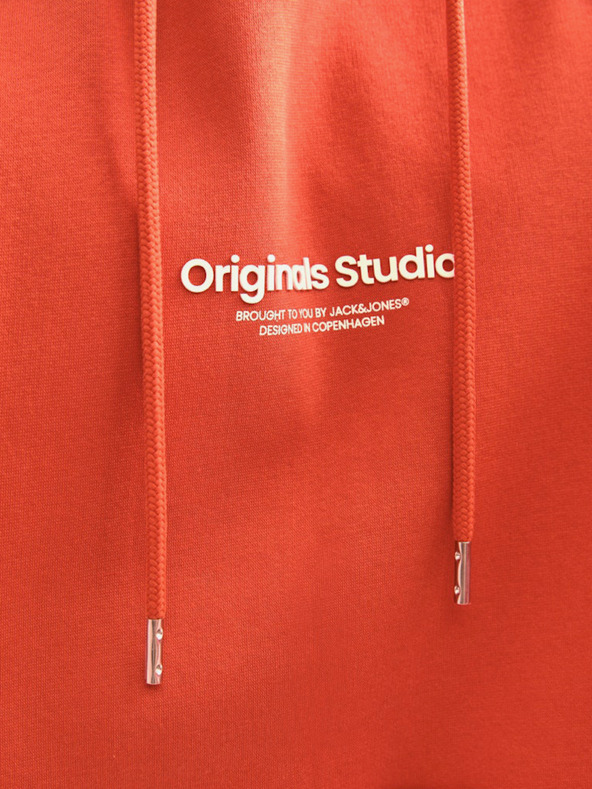Jack & Jones Orange Jack & Jones Vesterbro muška majica s kapuljačom