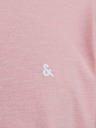 Jack & Jones Jack & Jones Paulos ružičasta muška majica