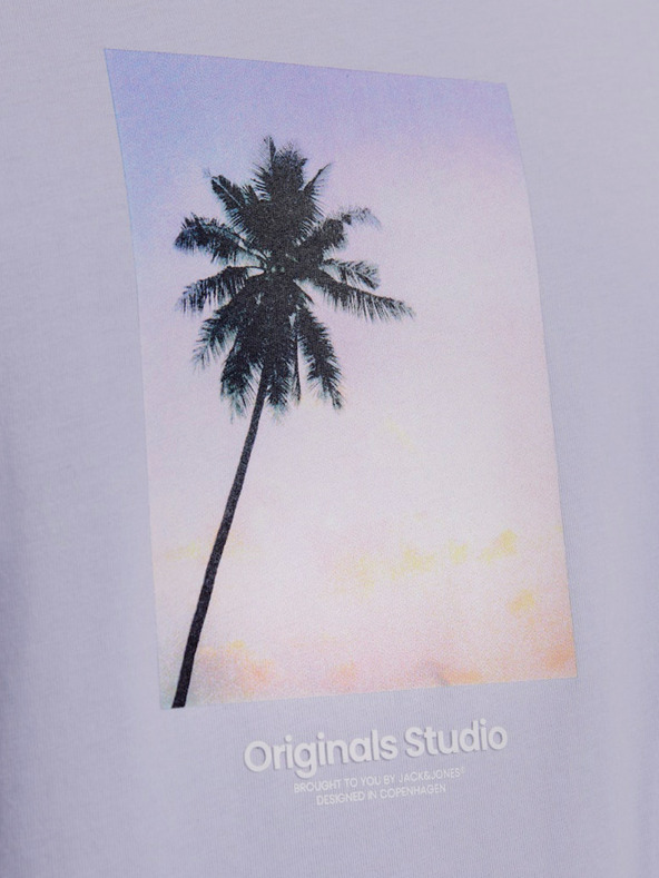 Jack & Jones Svijetlo ljubičasta Jack & Jones Vesterbro muška majica