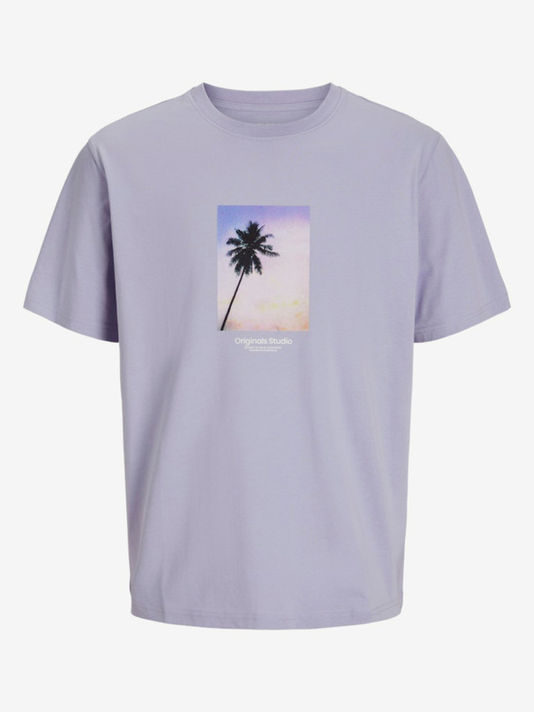 Jack & Jones Svijetlo ljubičasta Jack & Jones Vesterbro muška majica