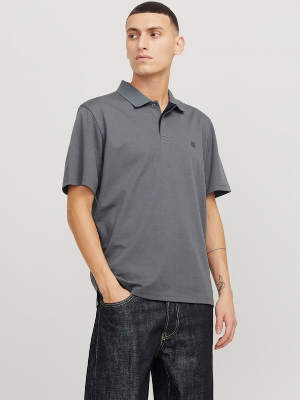 Jack & Jones Jack & Jones Crodney siva muška polo majica