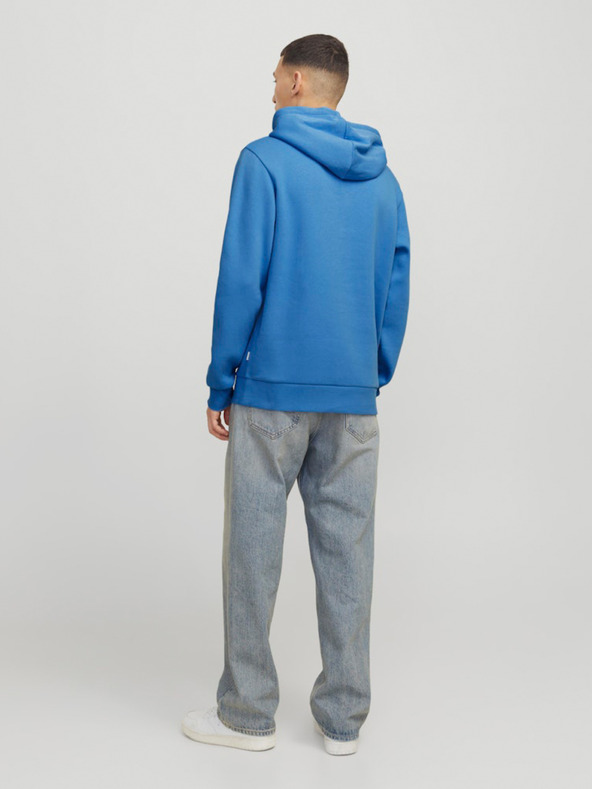 Jack & Jones Plava muška majica s kapuljačom Jack & Jones Logo
