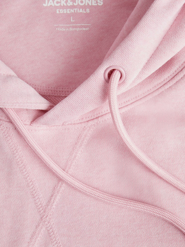 Jack & Jones Jack & Jones Paulos ružičasta muška majica s kapuljačom