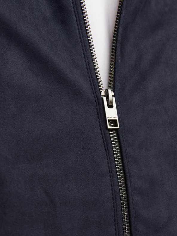 Jack & Jones Tamnoplava muška jakna od antilopa Jack & Jones Dylan