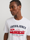 Jack & Jones Bijela muška majica s logotipom Jack & Jones