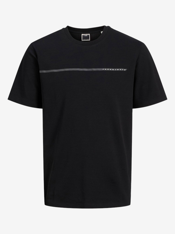 Jack & Jones Crna muška Jack & Jones Fusion majica