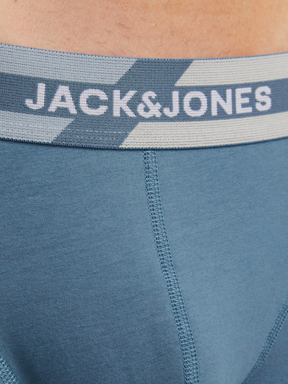 Jack & Jones Set od tri muške bokserice u plavoj, sivoj i crnoj boji Jack & Jones