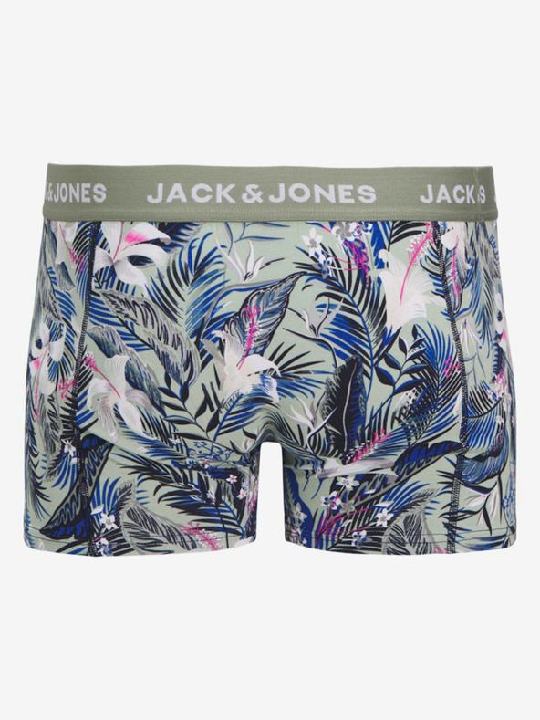Jack & Jones Komplet od tri muške bokserice u plavoj, zelenoj i crnoj boji Jack & Jones