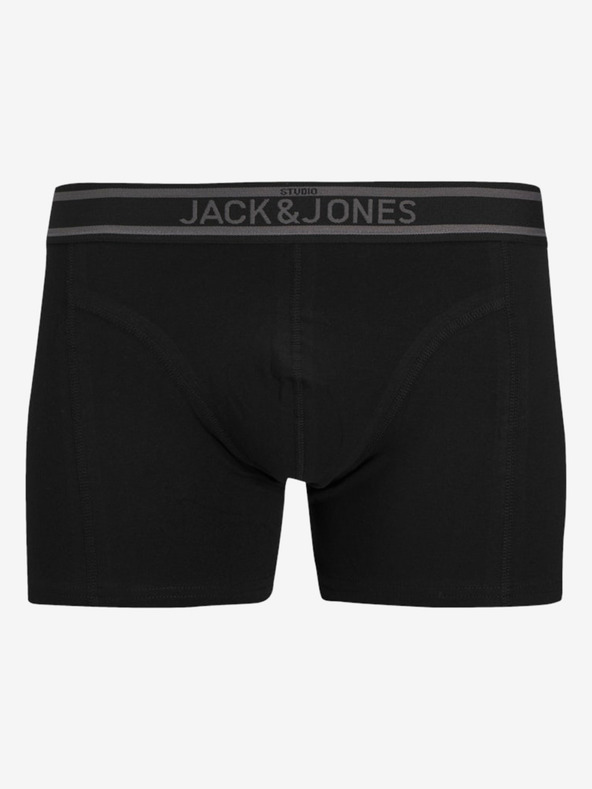 Jack & Jones Komplet od tri muške bokserice u crnoj i plavoj boji Jack & Jones