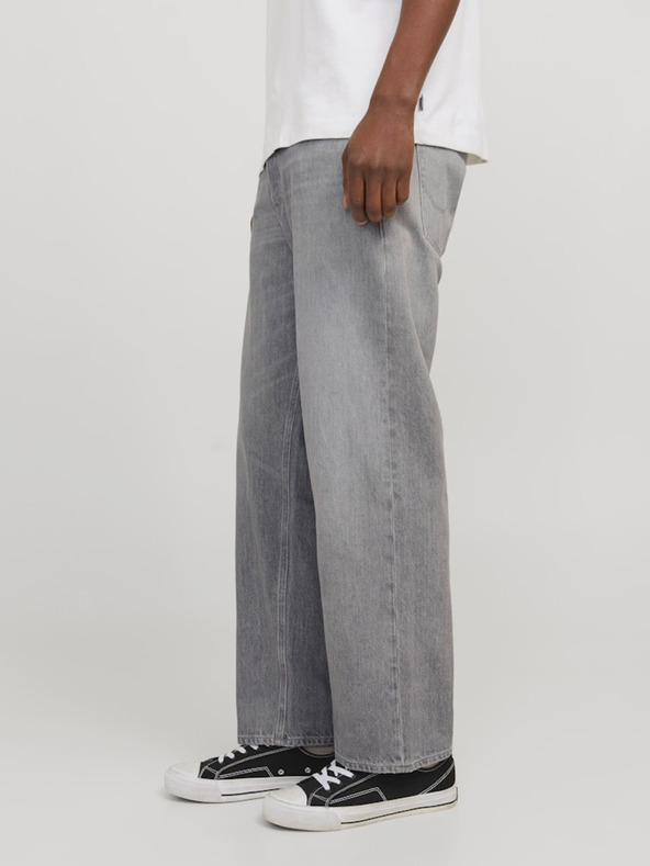 Jack & Jones Jack & Jones Eddie svijetlo sive muške široke traperice