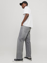 Jack & Jones Jack & Jones Eddie svijetlo sive muške široke traperice
