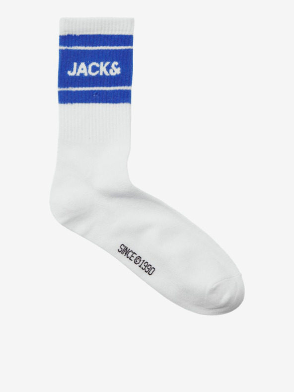 Jack & Jones Set od tri para muških čarapa u bijeloj i plavoj boji Jack & Jones