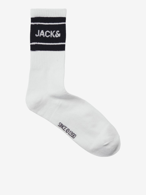 Jack & Jones Set od tri para muških čarapa u bijeloj i plavoj boji Jack & Jones