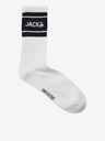 Jack & Jones Set od tri para muških čarapa u bijeloj i plavoj boji Jack & Jones