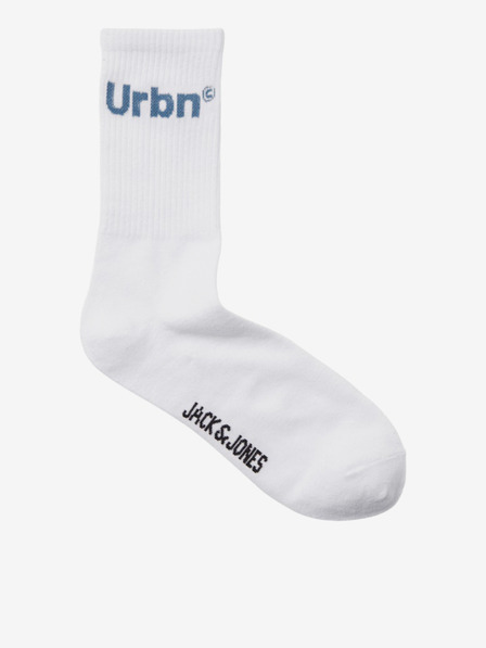 Jack & Jones Set od tri para muških čarapa u bijeloj i zelenoj boji Jack & Jones