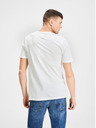 Jack & Jones Komplet od dvije bijele osnovne majice s V-izrezom Jack & Jones