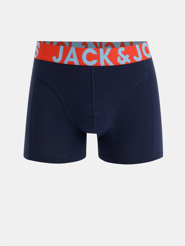 Jack & Jones Komplet od tri bokserice u crnoj, plavoj i sivoj boji Jack & Jones