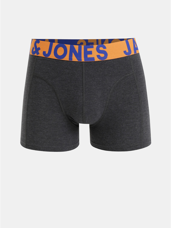Jack & Jones Komplet od tri bokserice u crnoj, plavoj i sivoj boji Jack & Jones