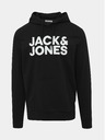 Jack & Jones Jack & Jones Crna majica s kapuljačom